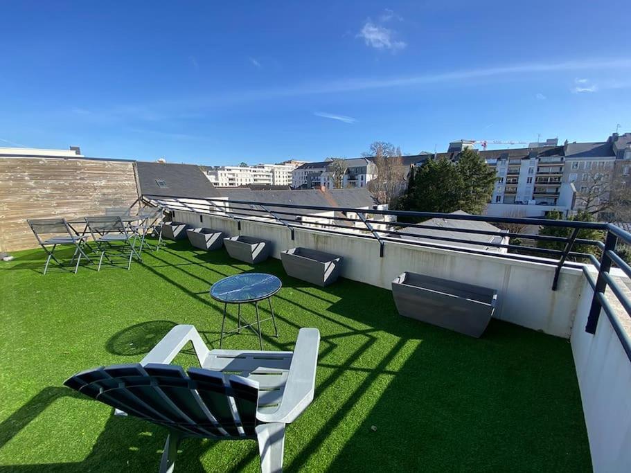 Grand Studio, Belle Terrasse Avec Vue نانت المظهر الخارجي الصورة
